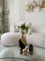Black vase
