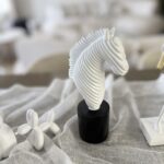 Elegant horse sculpture
